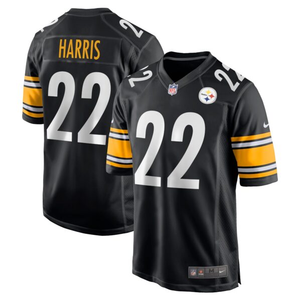 Najee Harris Pittsburgh Steelers Nike Game Jersey – Black
