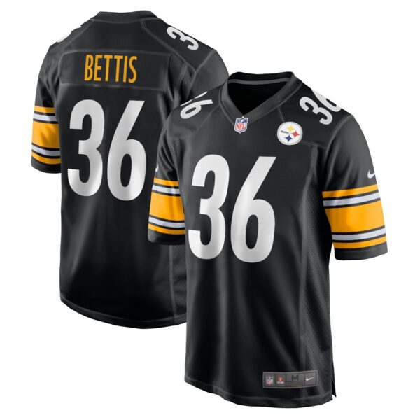Jerome Bettis Pittsburgh Steelers Nike Retired Player Game Jersey – Black