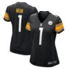 Number 1 Mom Pittsburgh Steelers Nike Women’s Game Jersey – Black