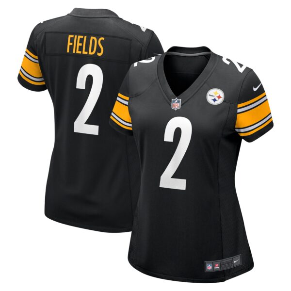 Justin Fields Pittsburgh Steelers Nike Women’s Game Player Jersey – Black