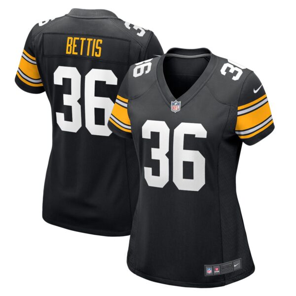 Jerome Bettis Pittsburgh Steelers Nike Women’s Retired Player Jersey – Black