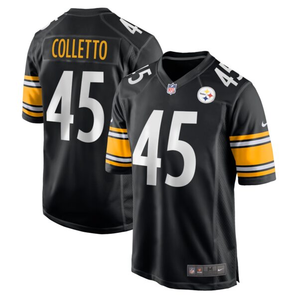Jack Colletto Pittsburgh Steelers Nike Game Jersey – Black