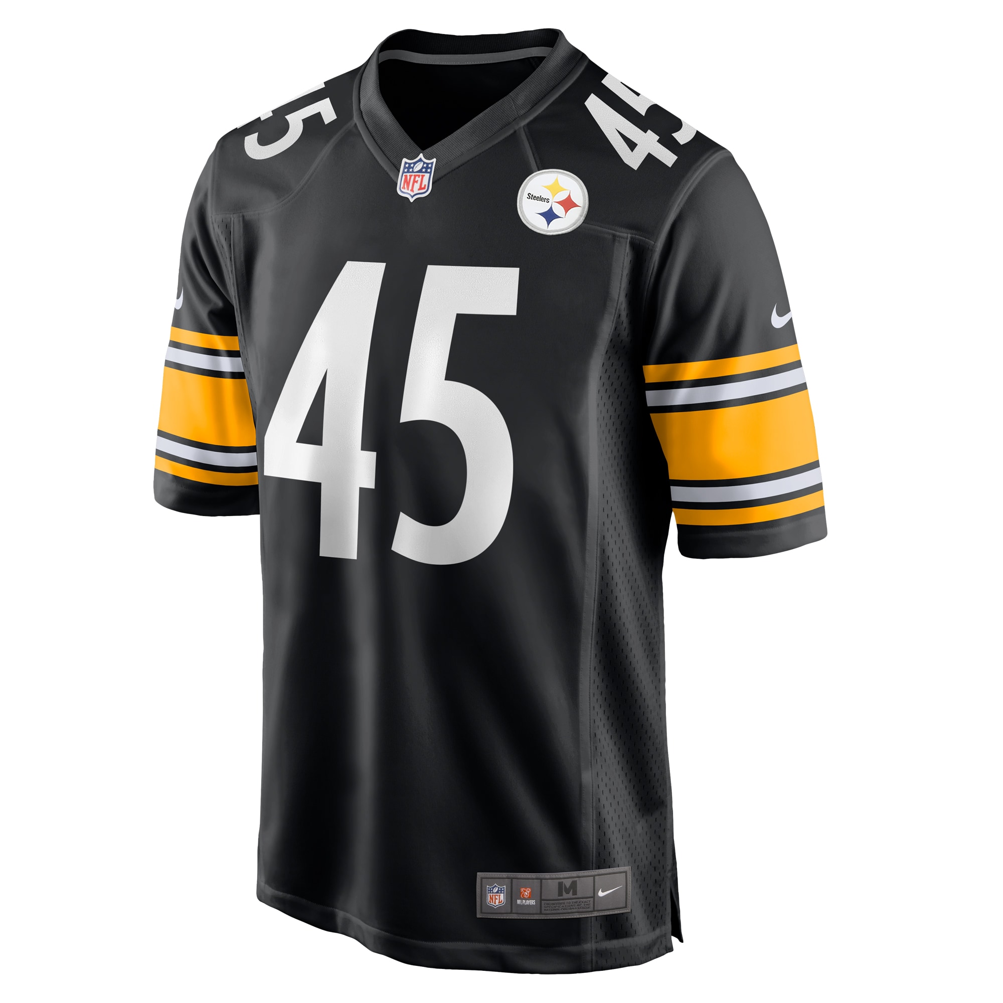 Jack Colletto Pittsburgh Steelers Nike Game Jersey – Black - Image 2
