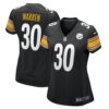 Jaylen Warren Pittsburgh Steelers Nike Women’s Game Player Jersey – Black