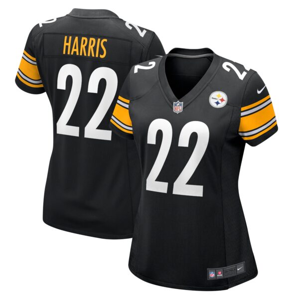 Najee Harris Pittsburgh Steelers Nike Women’s Team Game Jersey – Black