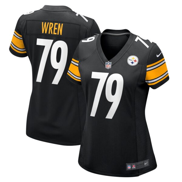Renell Wren Pittsburgh Steelers Nike Women’s Game Jersey – Black