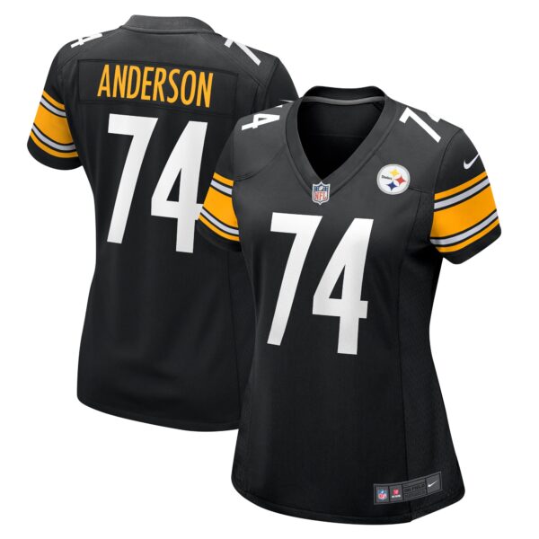 Spencer Anderson Pittsburgh Steelers Nike Women’s Game Jersey – Black