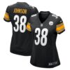 Caleb Johnson Pittsburgh Steelers Nike Women’s Game Jersey – Black