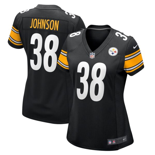 Caleb Johnson Pittsburgh Steelers Nike Women’s Game Jersey – Black