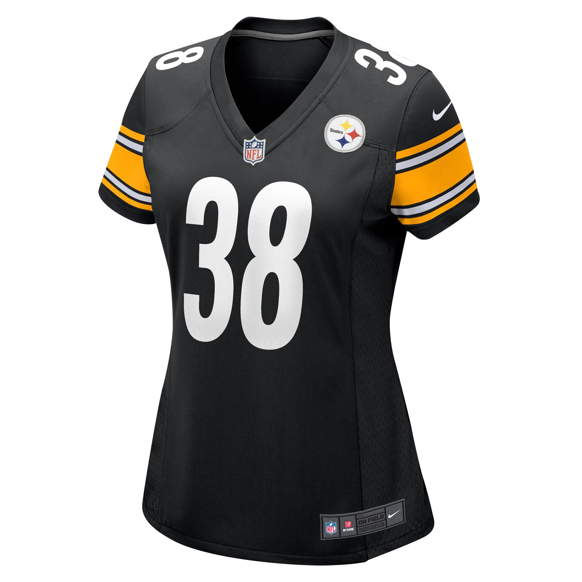Caleb Johnson Pittsburgh Steelers Nike Women’s Game Jersey – Black - Image 2