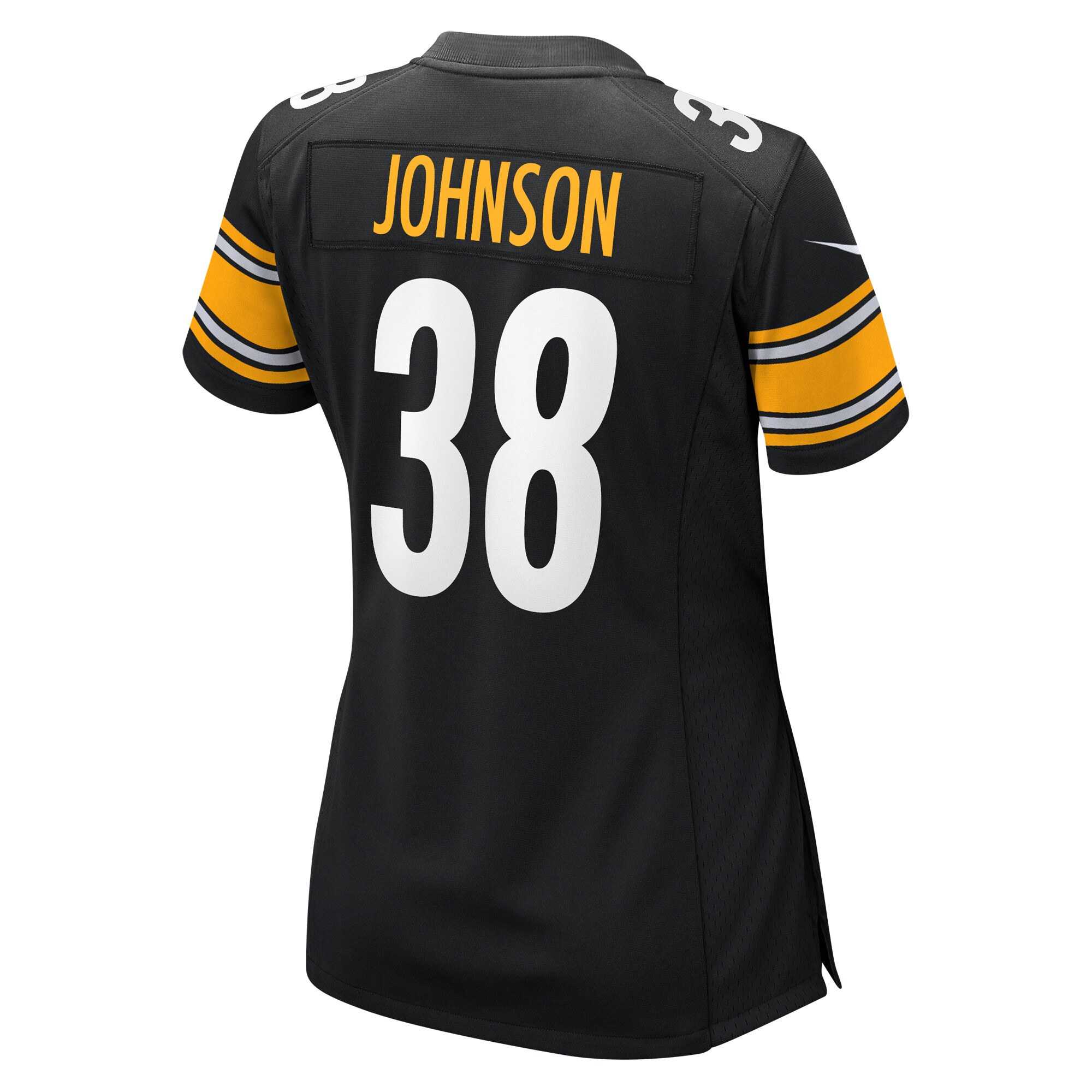 Caleb Johnson Pittsburgh Steelers Nike Women’s Game Jersey – Black - Image 3