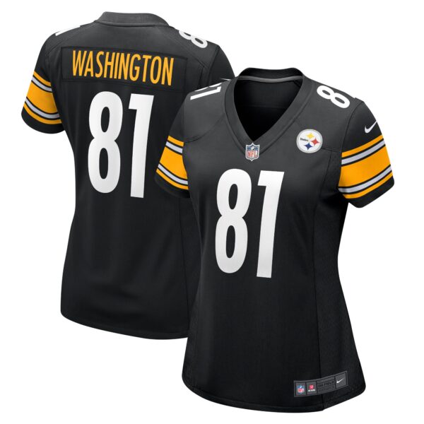 Scotty Washington Pittsburgh Steelers Nike Women’s Game Jersey – Black