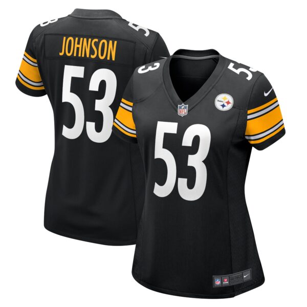 Kyron Johnson Pittsburgh Steelers Nike Women’s Game Jersey – Black