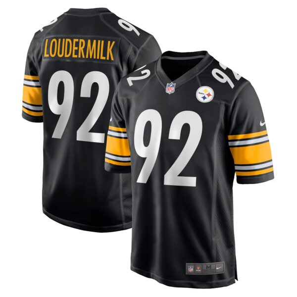 Isaiahh Loudermilk Pittsburgh Steelers Nike Game Jersey – Black