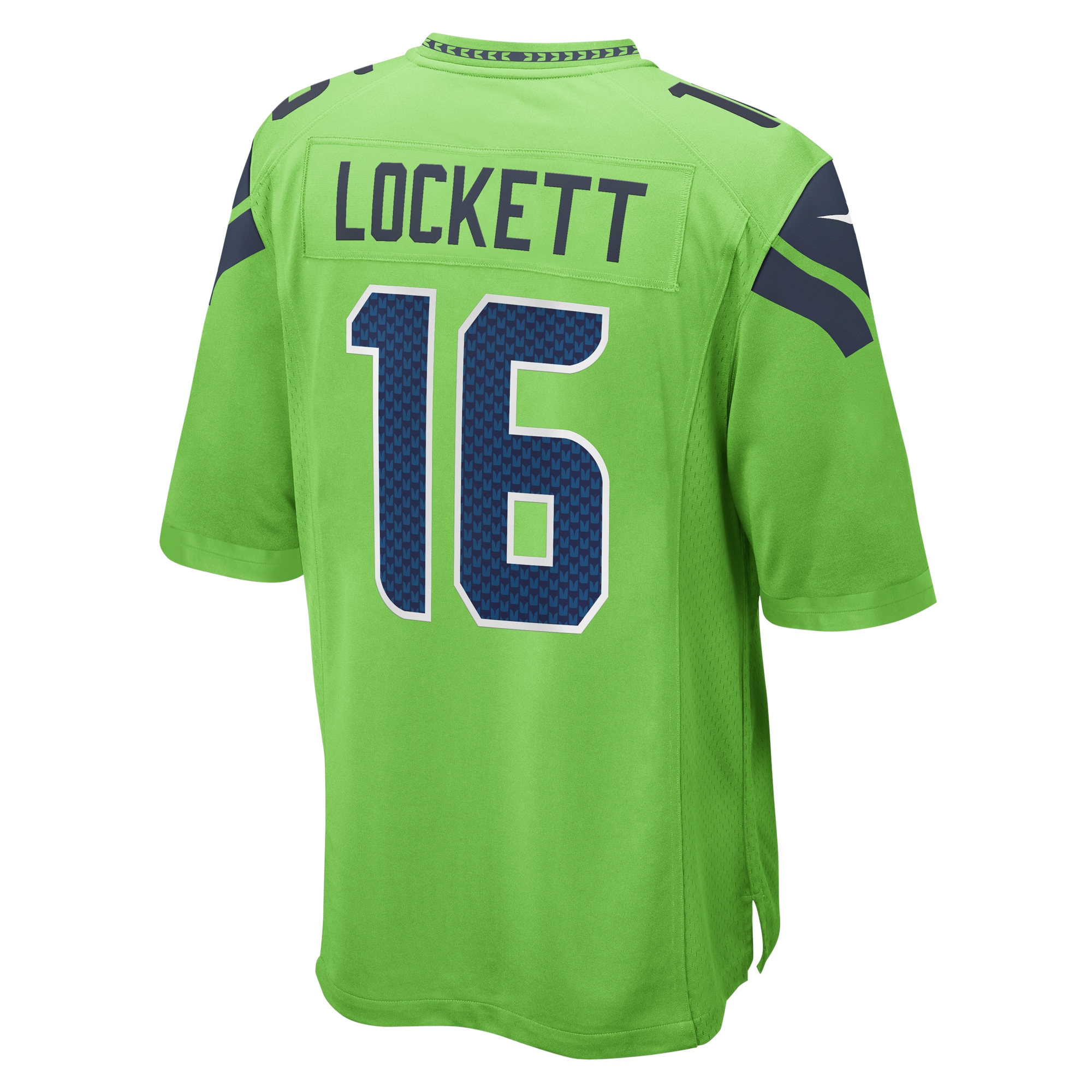 Tyler Lockett Seattle Seahawks Nike Game Jersey – Neon Green - Image 2