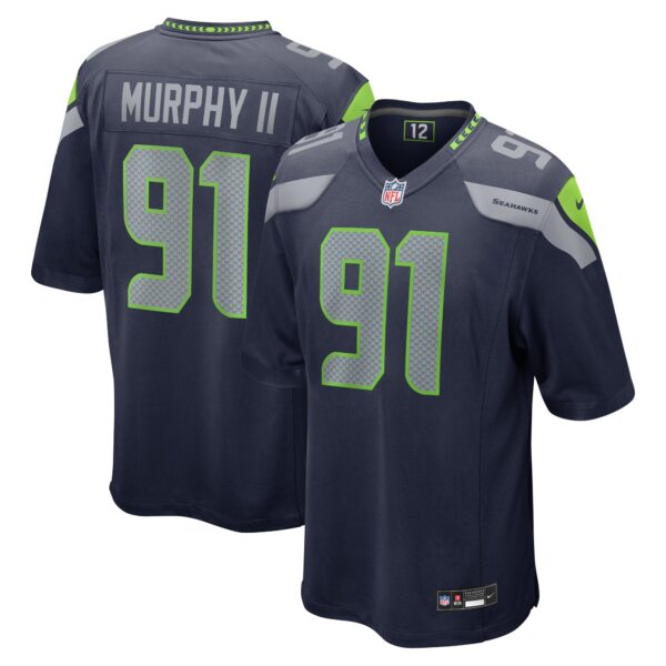 Byron Murphy II Seattle Seahawks Nike 2024 NFL Draft First Round Pick Player Game Jersey – College Navy