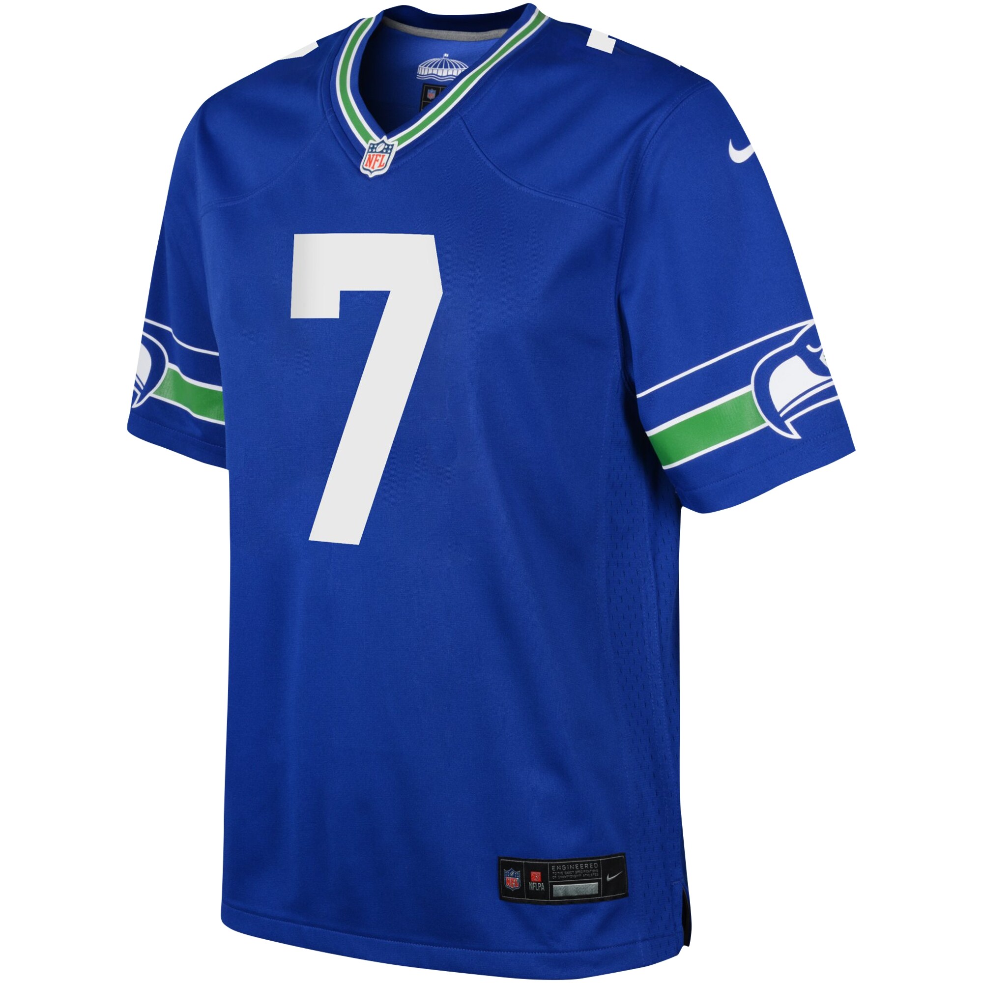 Geno Smith Seattle Seahawks Nike Youth Game Jersey – Royal - Image 2