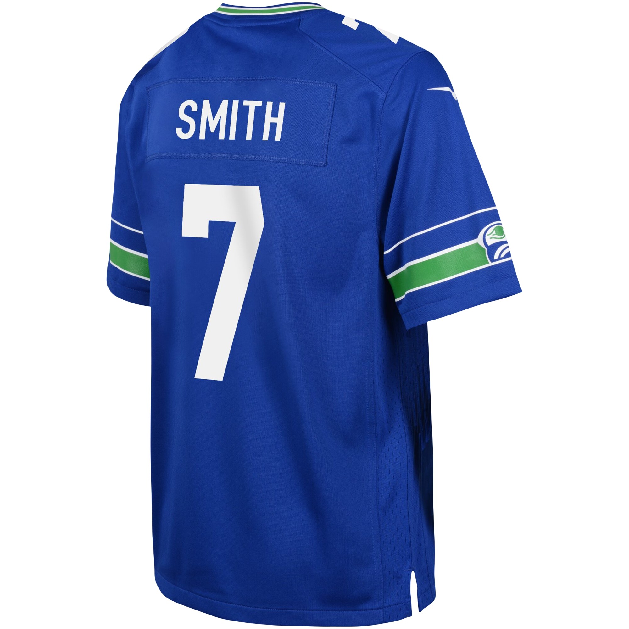 Geno Smith Seattle Seahawks Nike Youth Game Jersey – Royal - Image 3