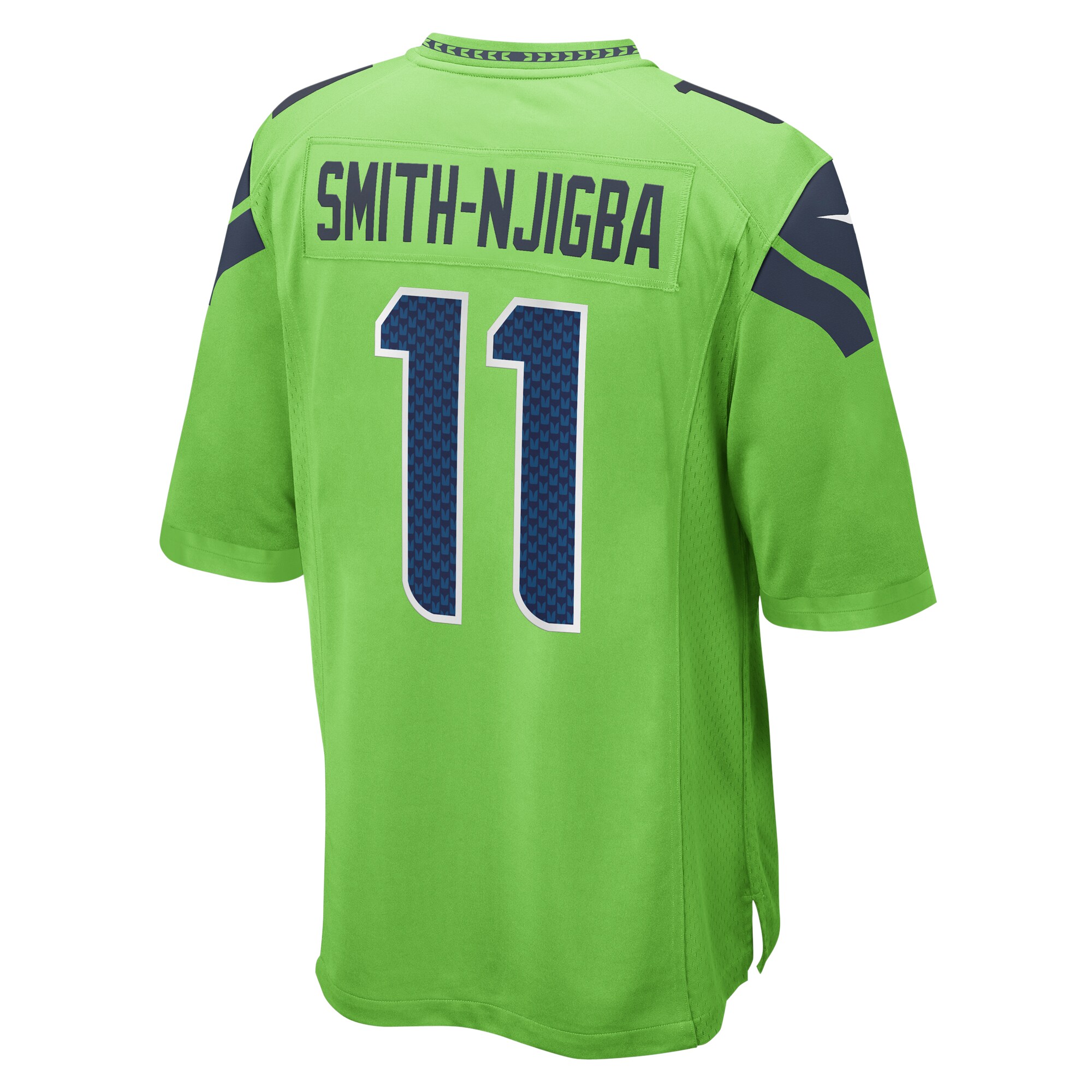 Jaxon Smith-Njigba Seattle Seahawks Nike Game Jersey – Neon Green - Image 3