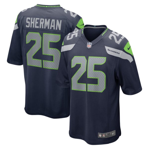 Richard Sherman Seattle Seahawks Nike Retired Game Jersey – College Navy