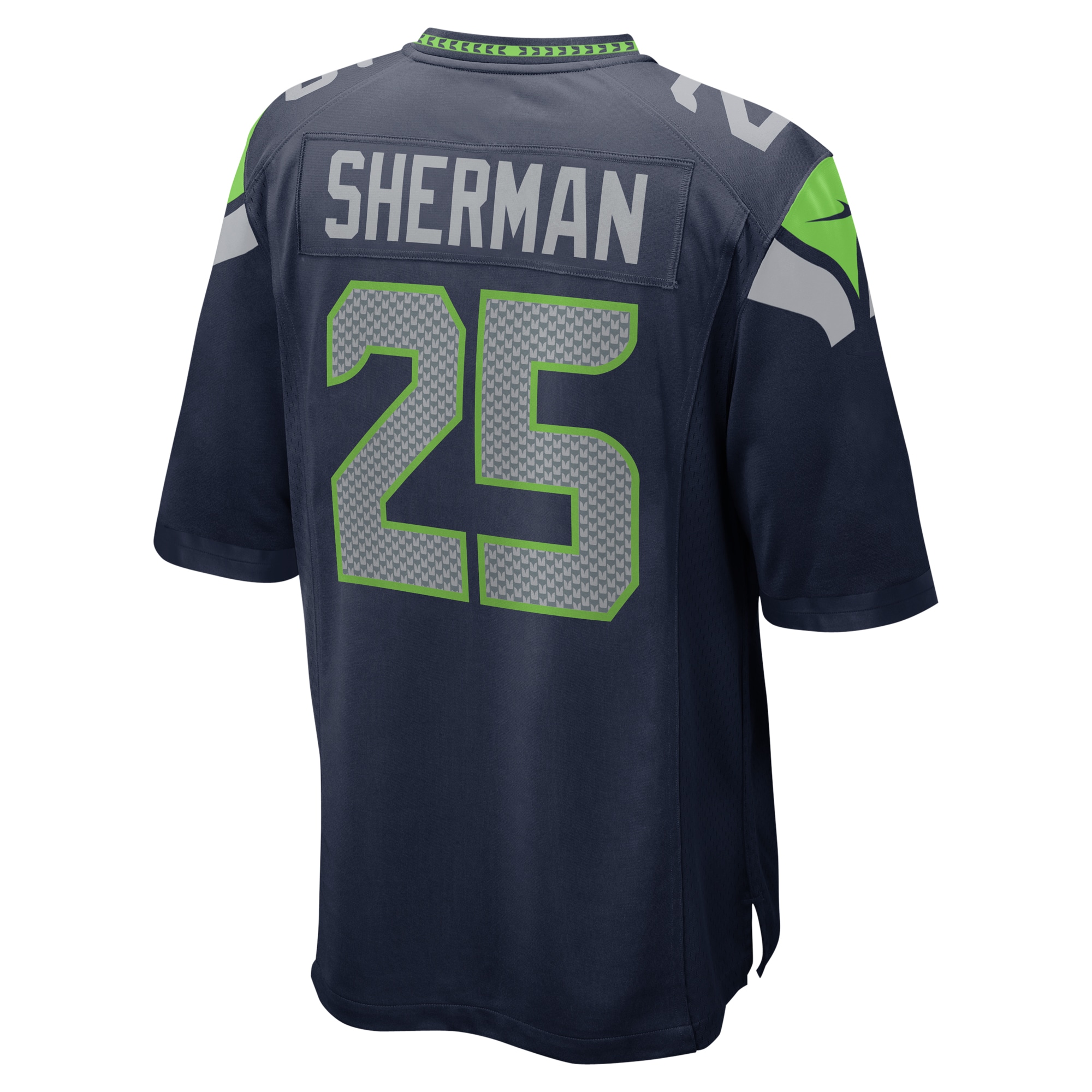Richard Sherman Seattle Seahawks Nike Retired Game Jersey – College Navy - Image 2