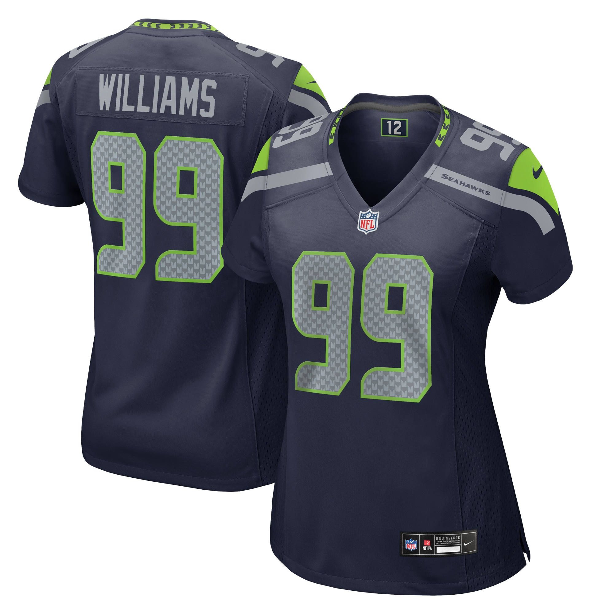 Leonard Williams Seattle Seahawks Nike Women’s Game Jersey – College Navy