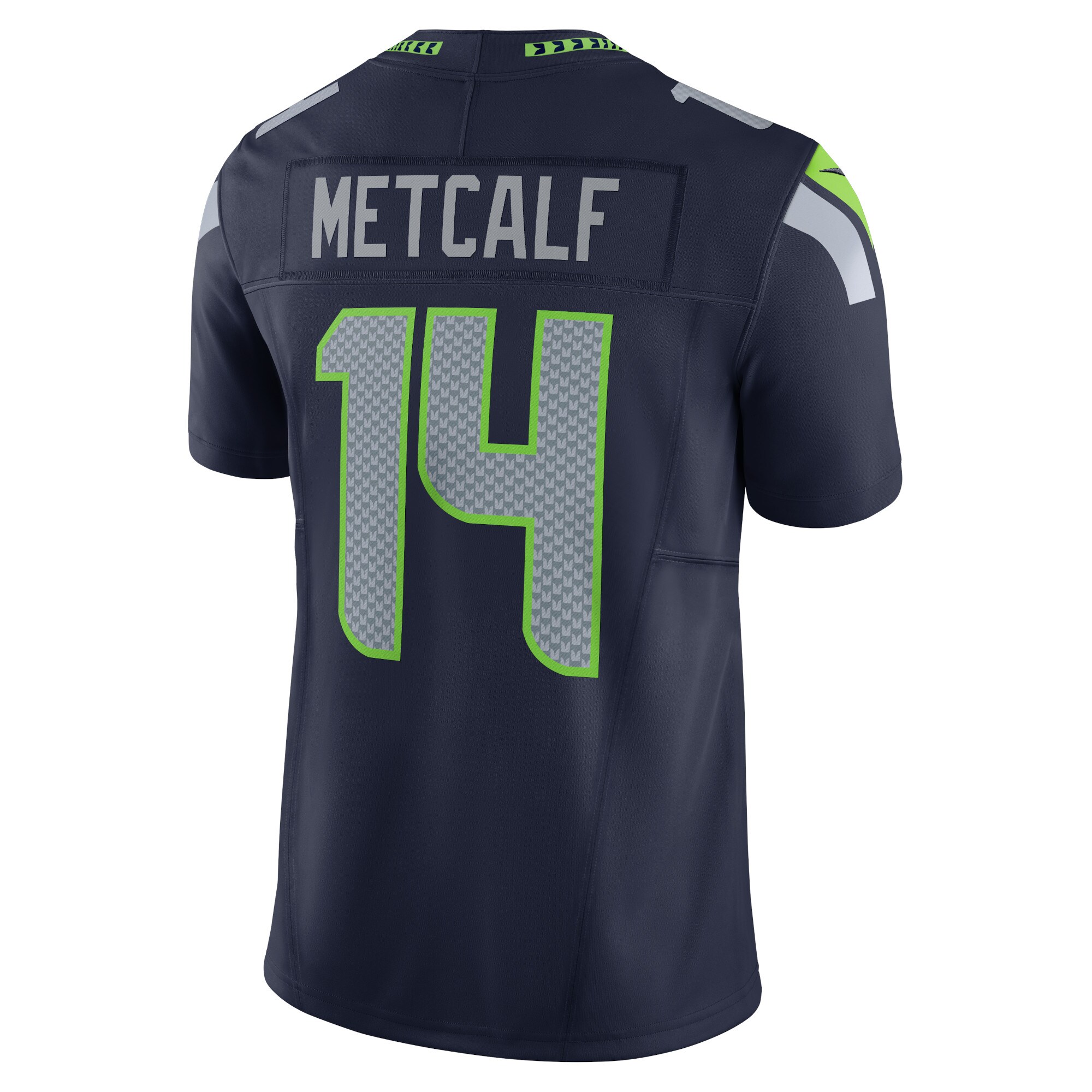 DK Metcalf Seattle Seahawks Nike Vapor F.U.S.E. Limited Jersey – Navy