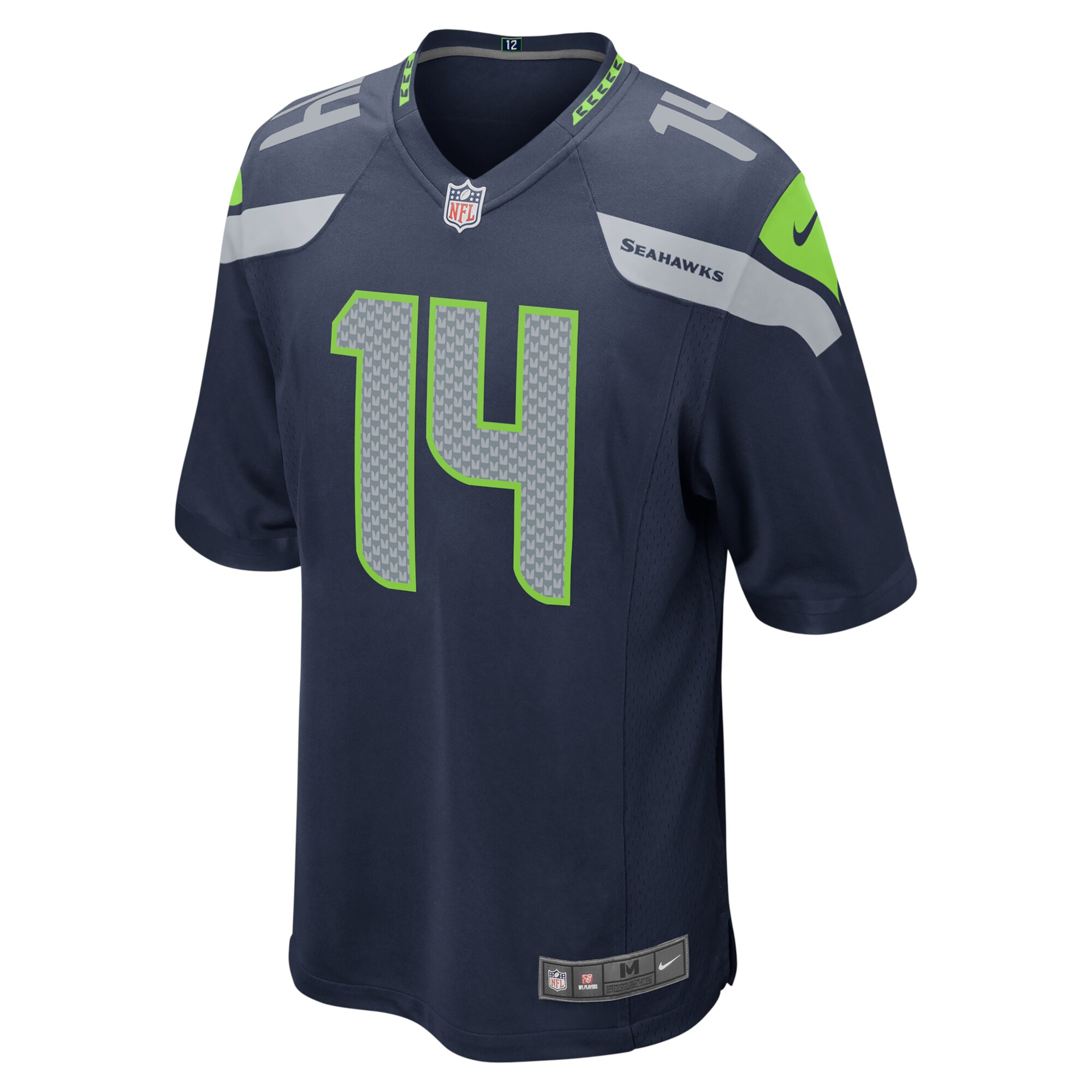 DK Metcalf Seattle Seahawks Nike Game Team Jersey – College Navy