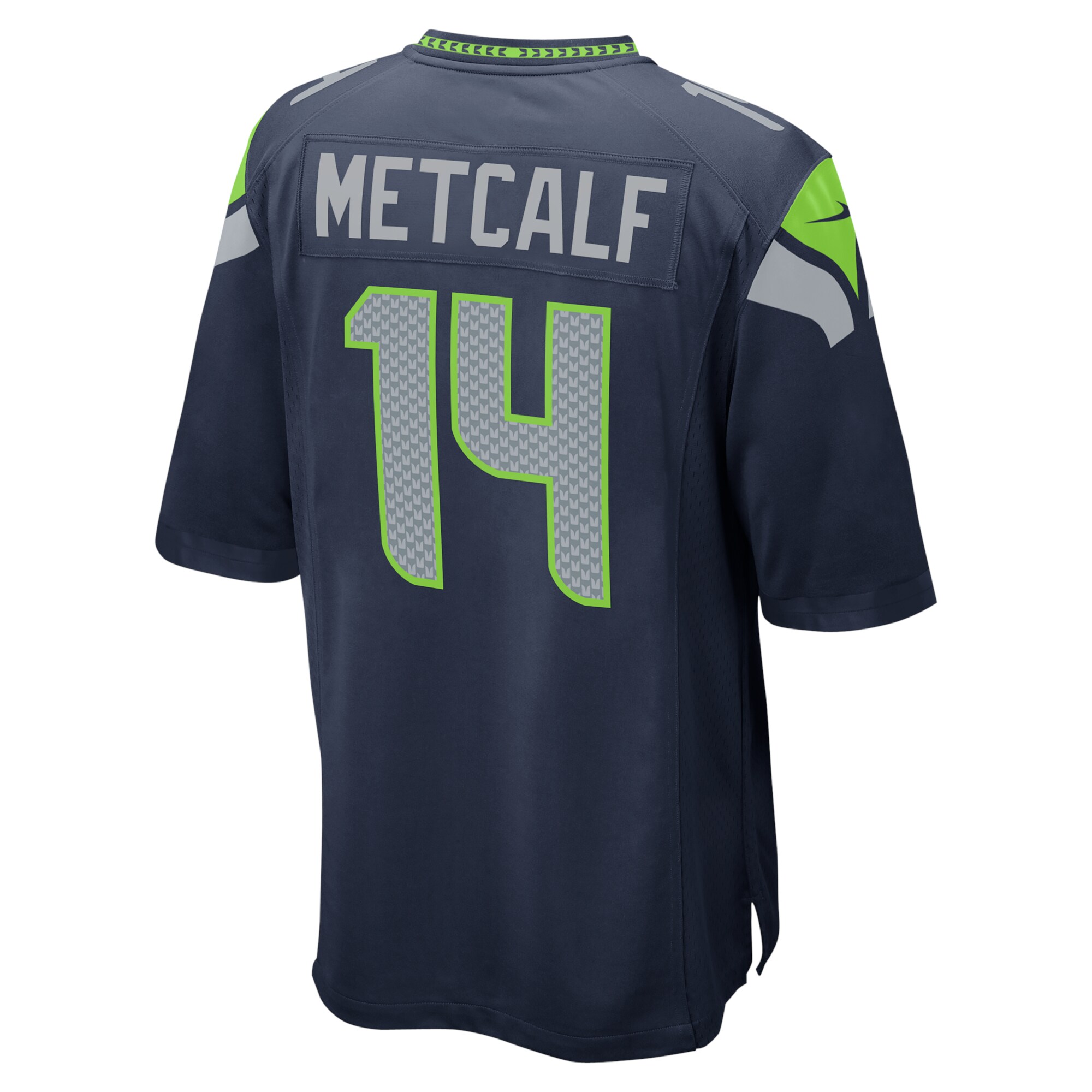 DK Metcalf Seattle Seahawks Nike Game Team Jersey – College Navy - Image 2