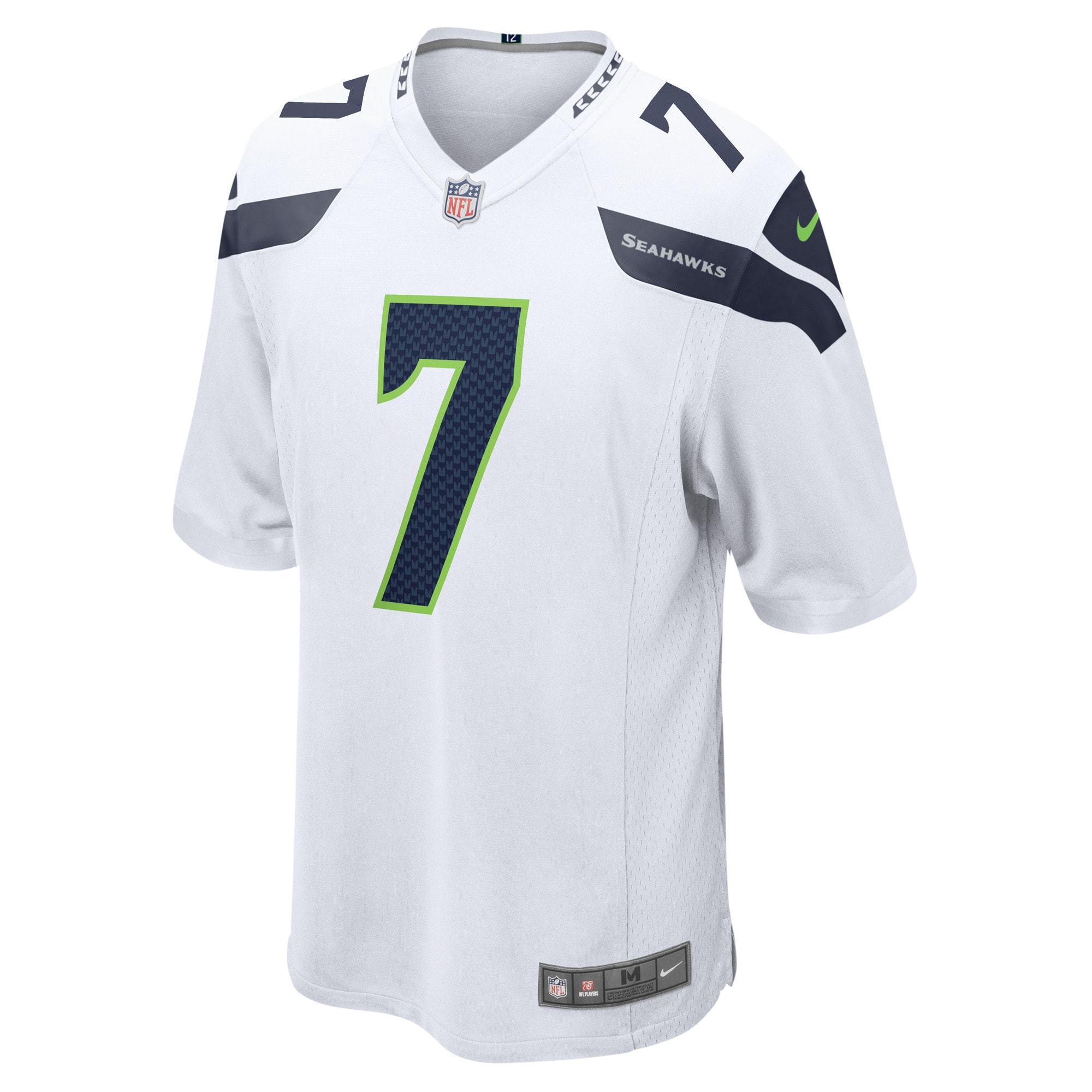 Geno Smith Seattle Seahawks Nike Game Player Jersey – White - Image 2