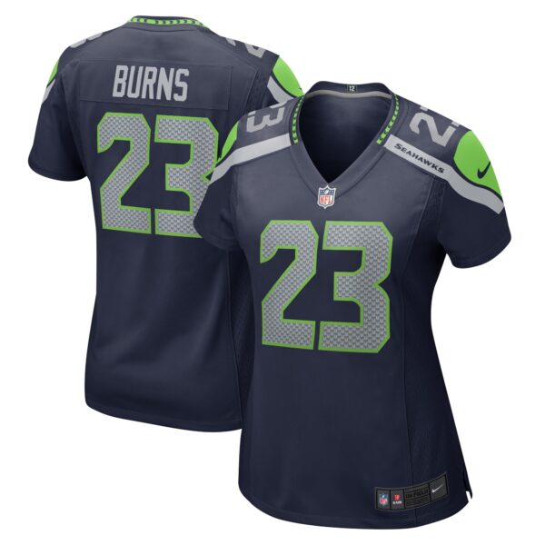 Artie Burns Seattle Seahawks Nike Women’s Game Jersey – College Navy