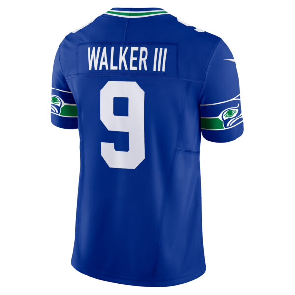Kenneth Walker III Seattle Seahawks Nike Vapor F.U.S.E. Limited Jersey – Royal
