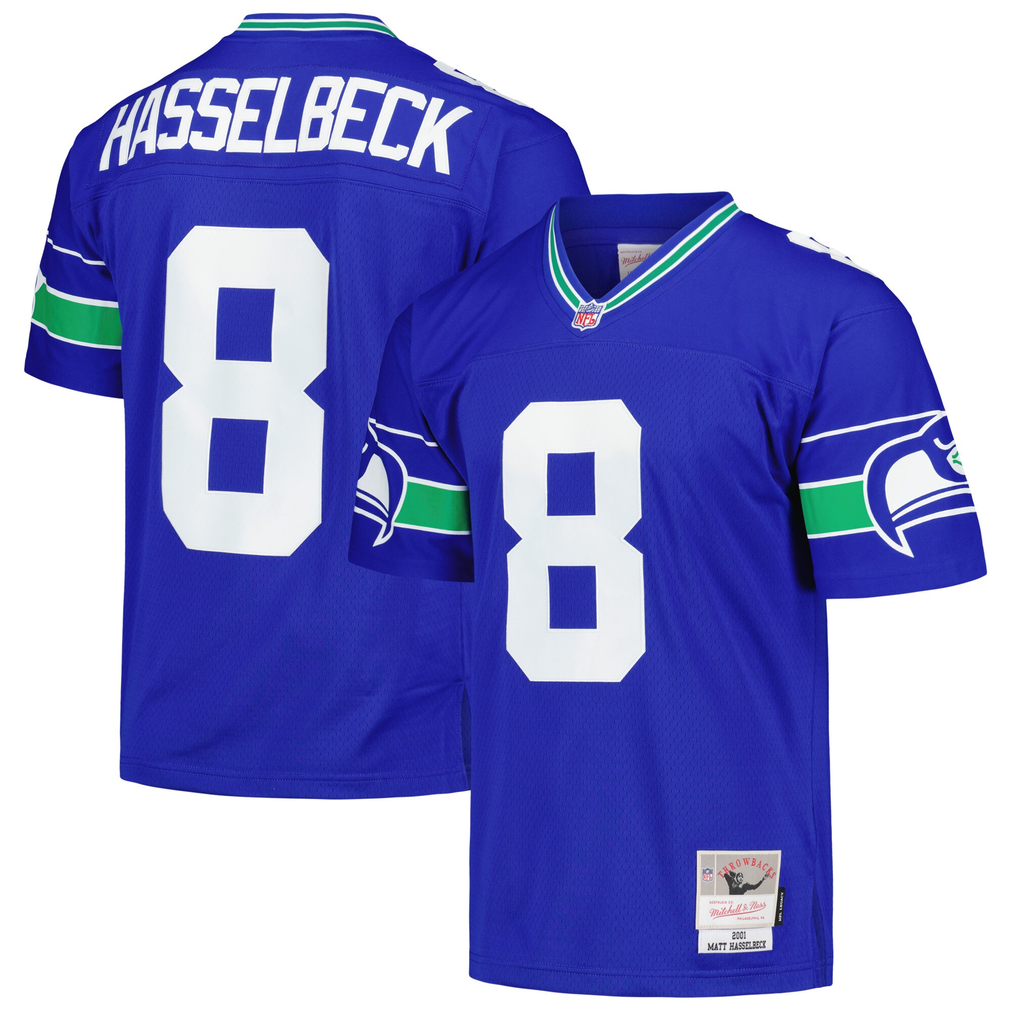 Matt Hasselbeck Seattle Seahawks Mitchell & Ness Legacy Jersey – Royal