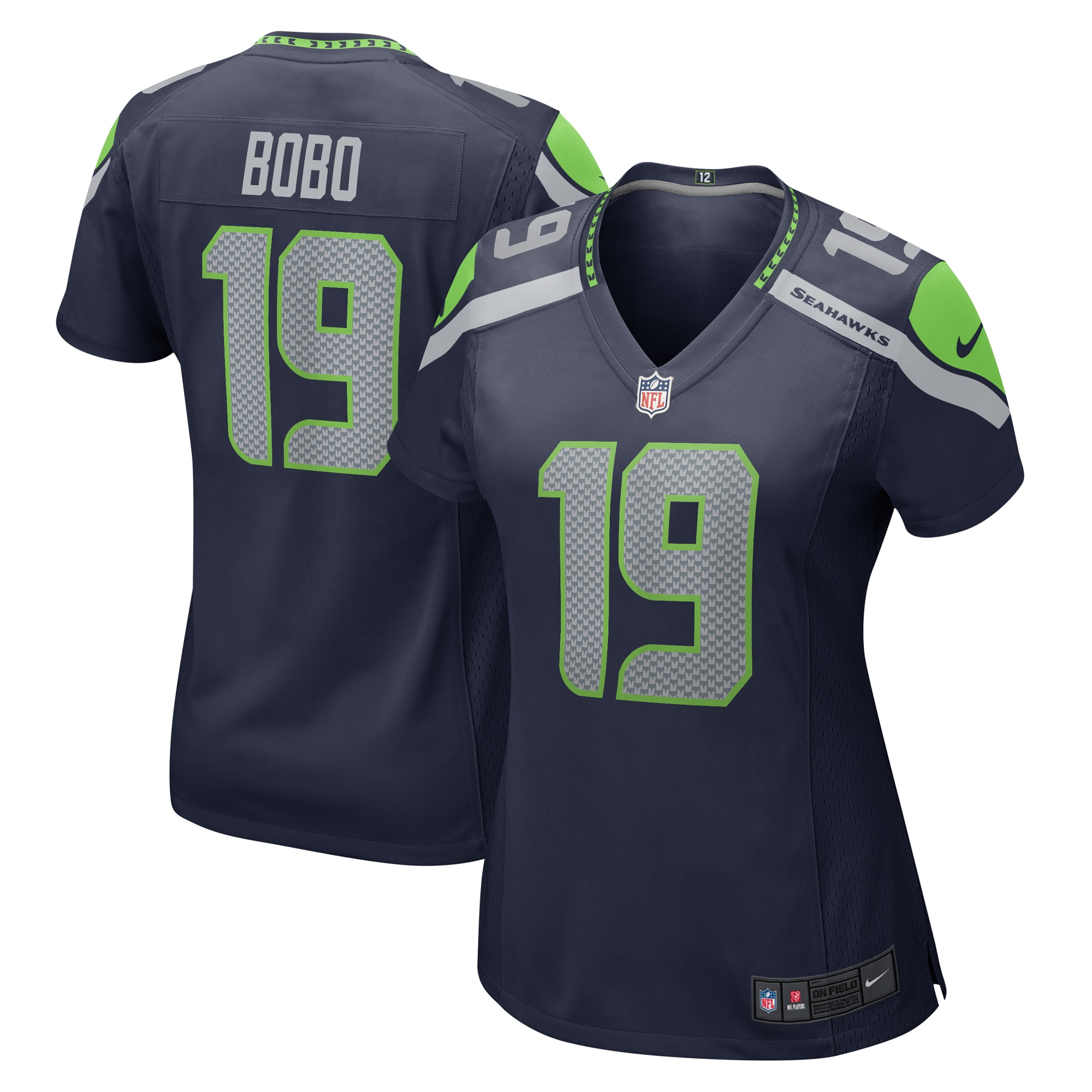 Jake Bobo Seattle Seahawks Nike Women’s Game Jersey – College Navy