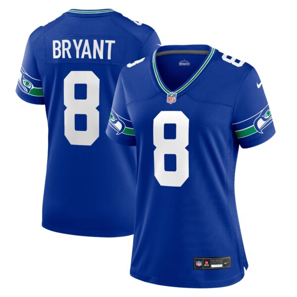Coby Bryant Seattle Seahawks Nike Women’s Throwback Player Game Jersey – Royal