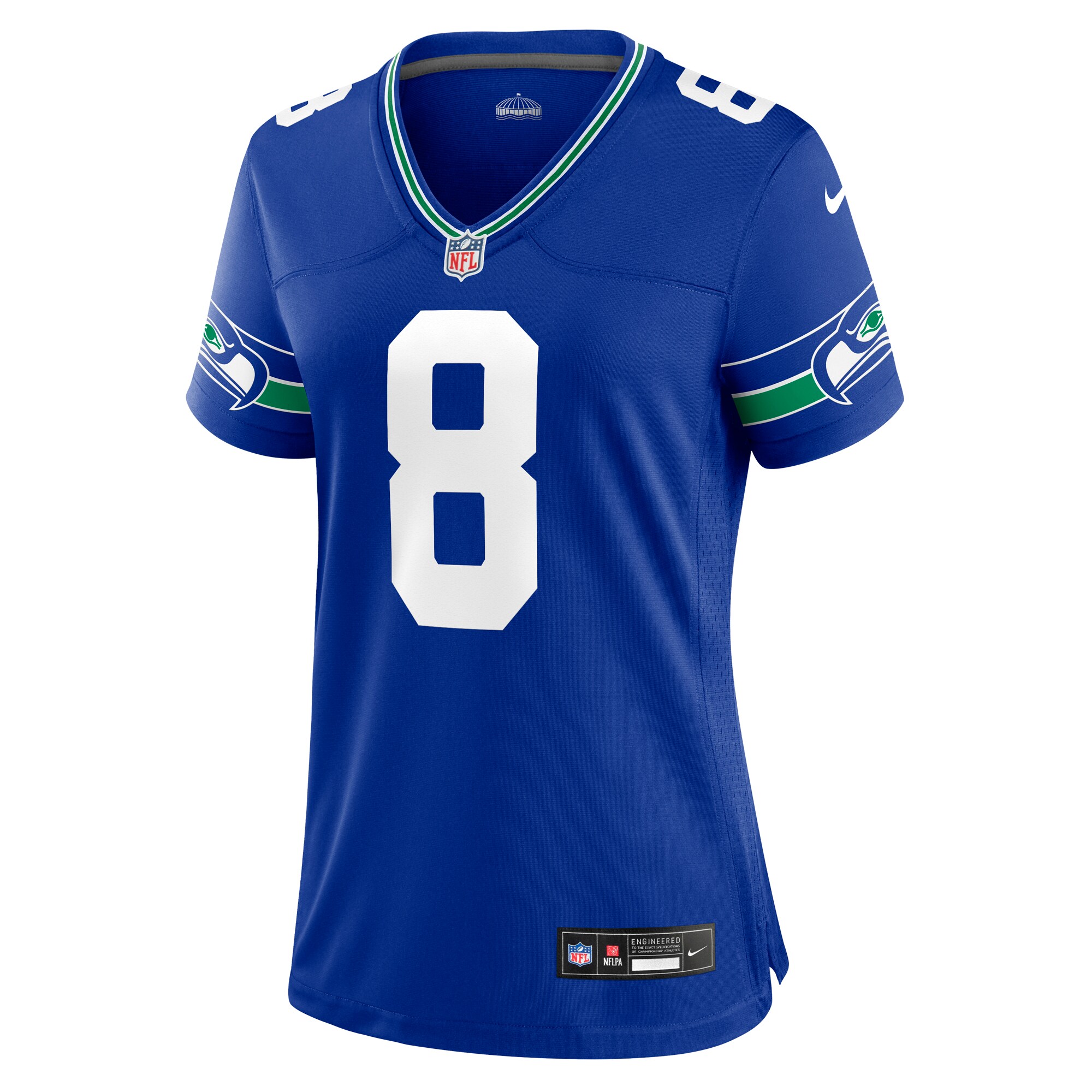 Coby Bryant Seattle Seahawks Nike Women’s Throwback Player Game Jersey – Royal - Image 2