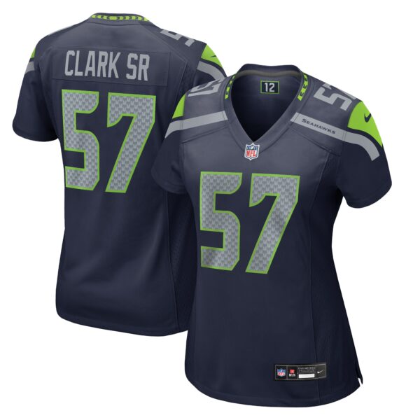 Frank Clark Seattle Seahawks Nike Women’s Game Jersey – College Navy