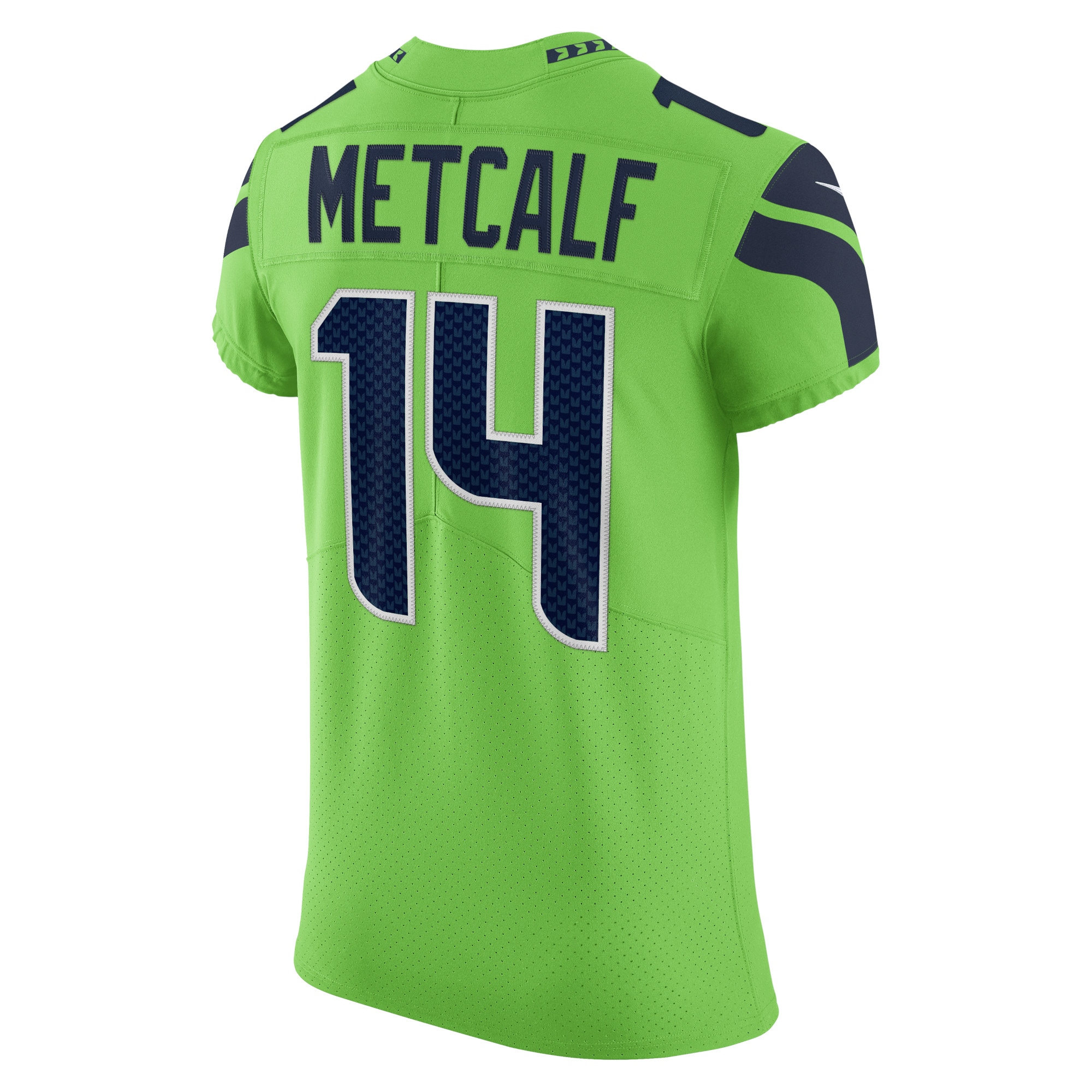 DK Metcalf Seattle Seahawks Nike Alternate Vapor Elite Player Jersey – Neon Green