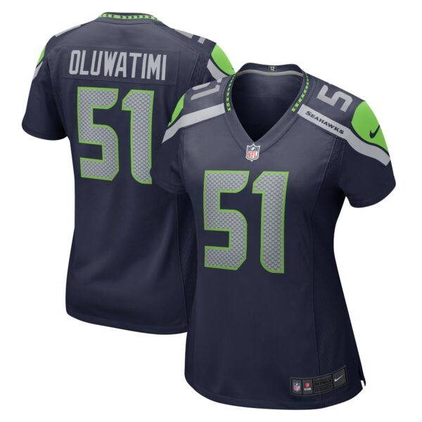 Olusegun Oluwatimi Seattle Seahawks Nike Women’s Game Jersey – College Navy