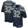 Chris Carson Seattle Seahawks Nike Game Player Jersey – Navy