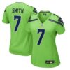 Geno Smith Seattle Seahawks Nike Women’s Game Jersey – Neon Green