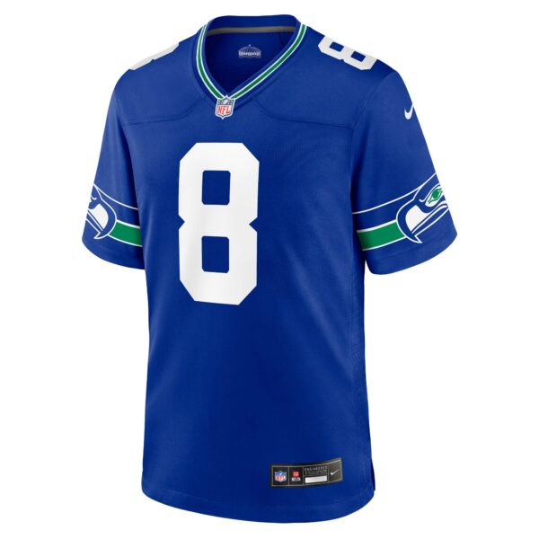 Coby Bryant Seattle Seahawks Nike Throwback Player Game Jersey – Royal