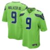 Kenneth Walker III Seattle Seahawks Nike Game Jersey – Neon Green