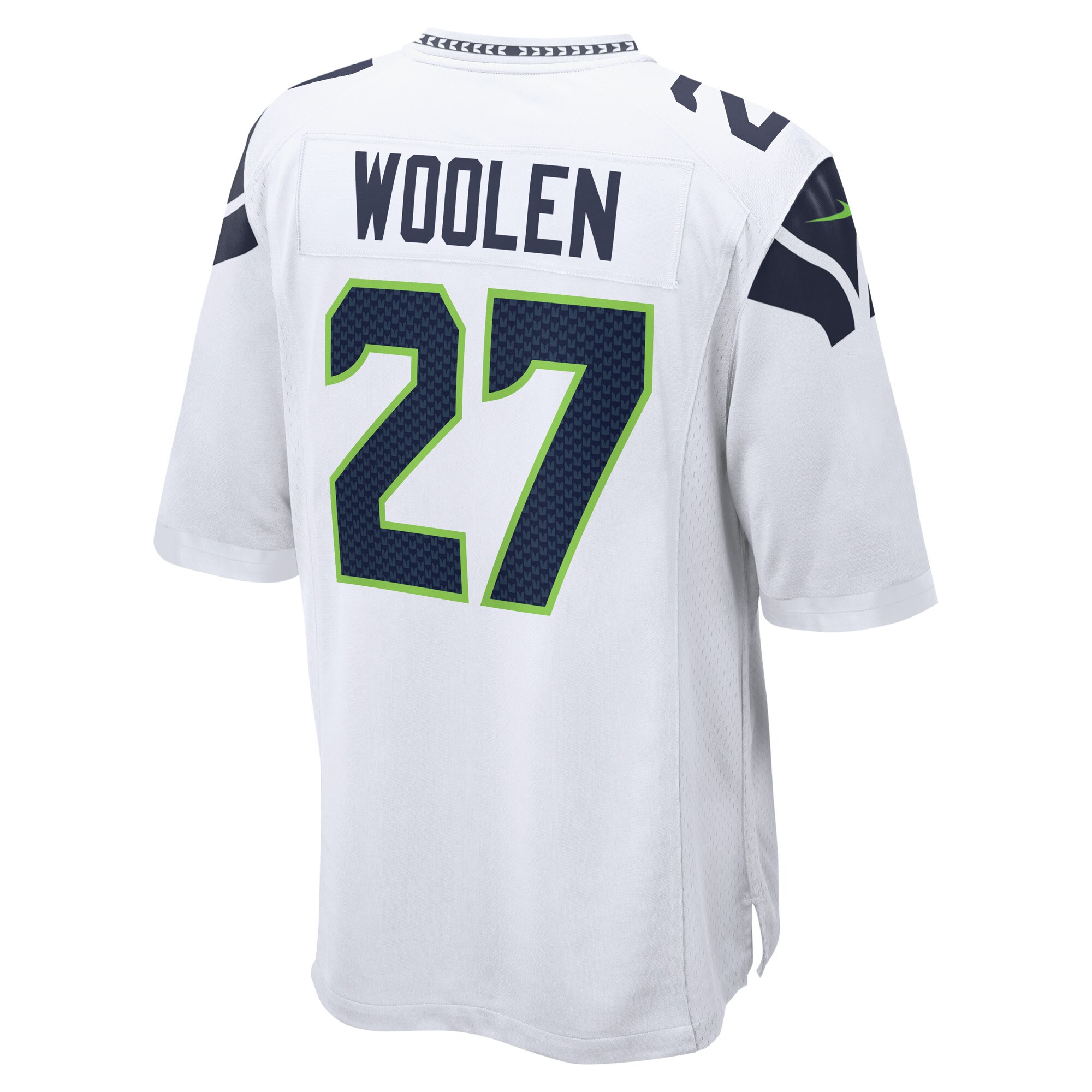 Tariq Woolen Seattle Seahawks Nike Game Player Jersey – White - Image 3