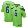 Quandre Diggs Seattle Seahawks Nike Game Jersey – Neon Green