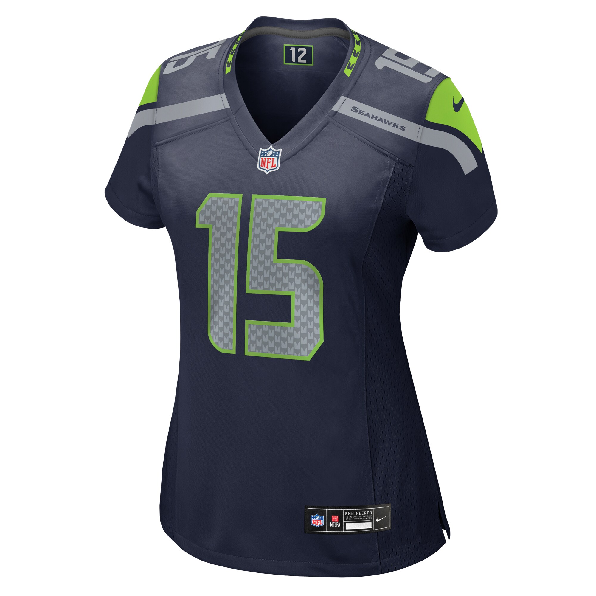 Brett Rypien Seattle Seahawks Nike Women’s Team Game Jersey – College Navy - Image 2
