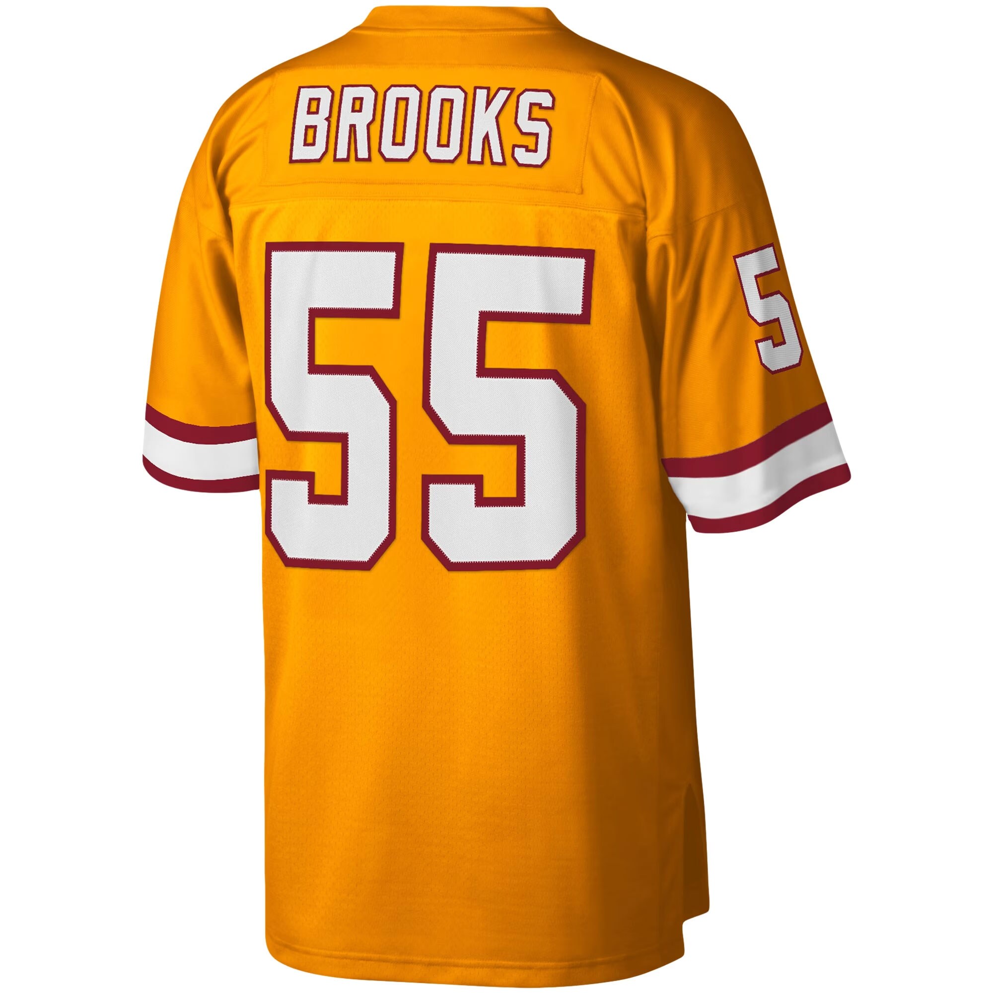 Derrick Brooks Tampa Bay Buccaneers Mitchell & Ness Big & Tall 1995 Legacy Retired Player Jersey – Orange - Image 2