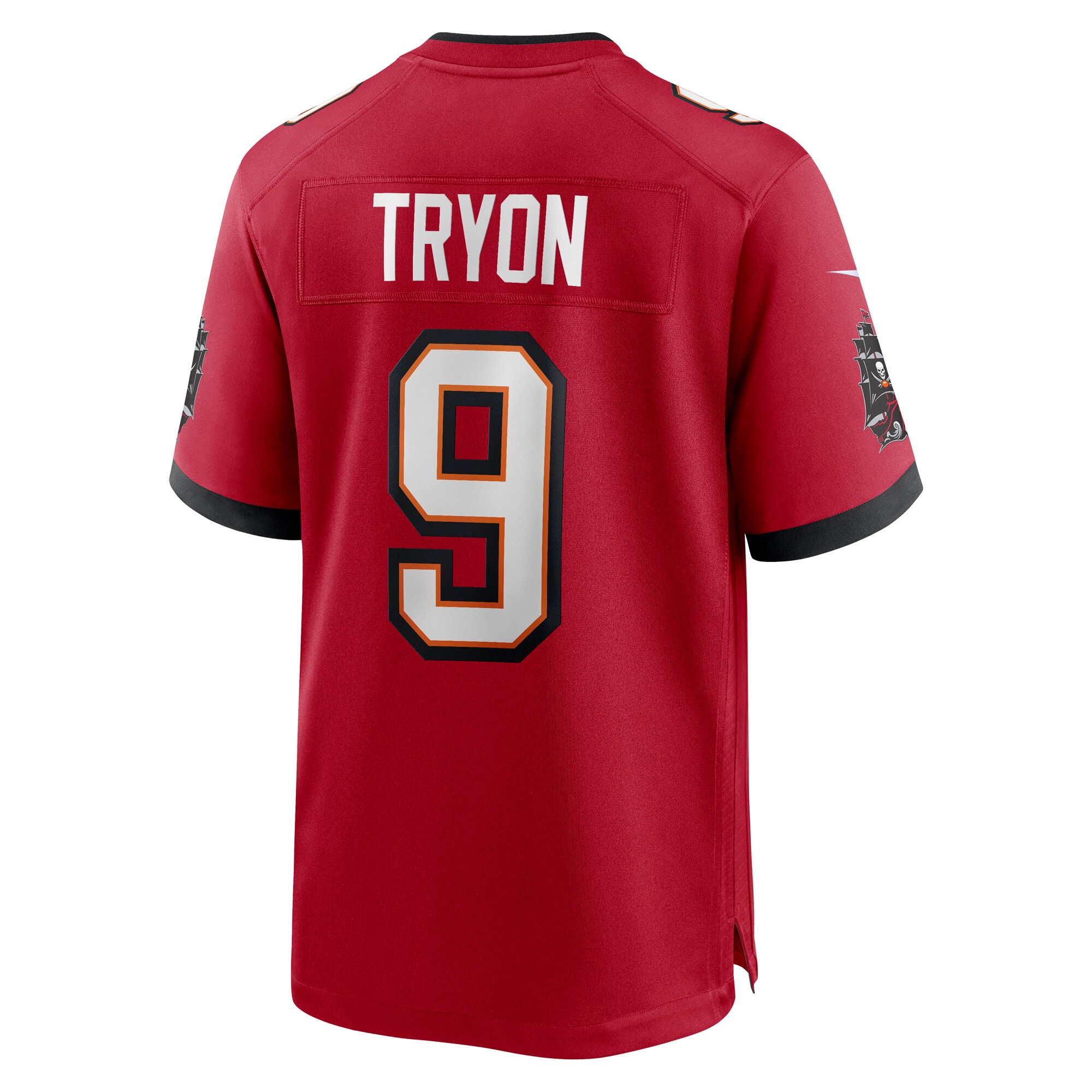 Joe Tryon Tampa Bay Buccaneers Nike 2021 NFL Draft First Round Pick No. 32 Game Jersey – Red - Image 3