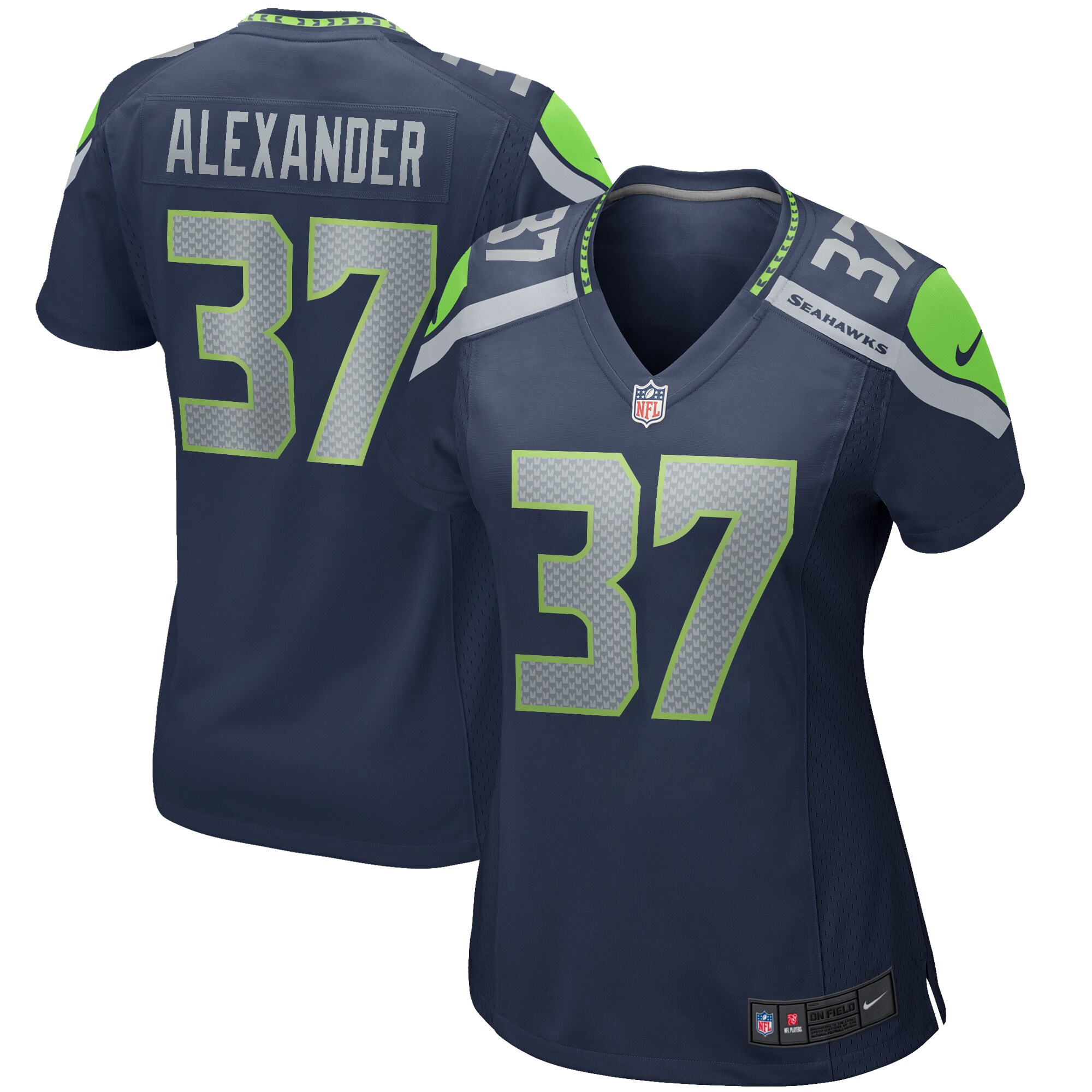 Shaun Alexander Seattle Seahawks Nike Women’s Game Retired Player Jersey – College Navy