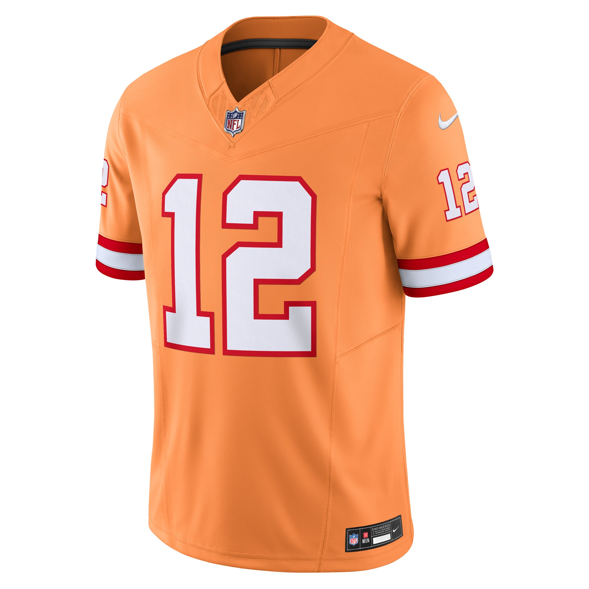 Tom Brady Tampa Bay Buccaneers Nike Vapor F.U.S.E. Limited Jersey – Orange - Image 2